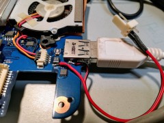Zapożyczenie zasilania z USB